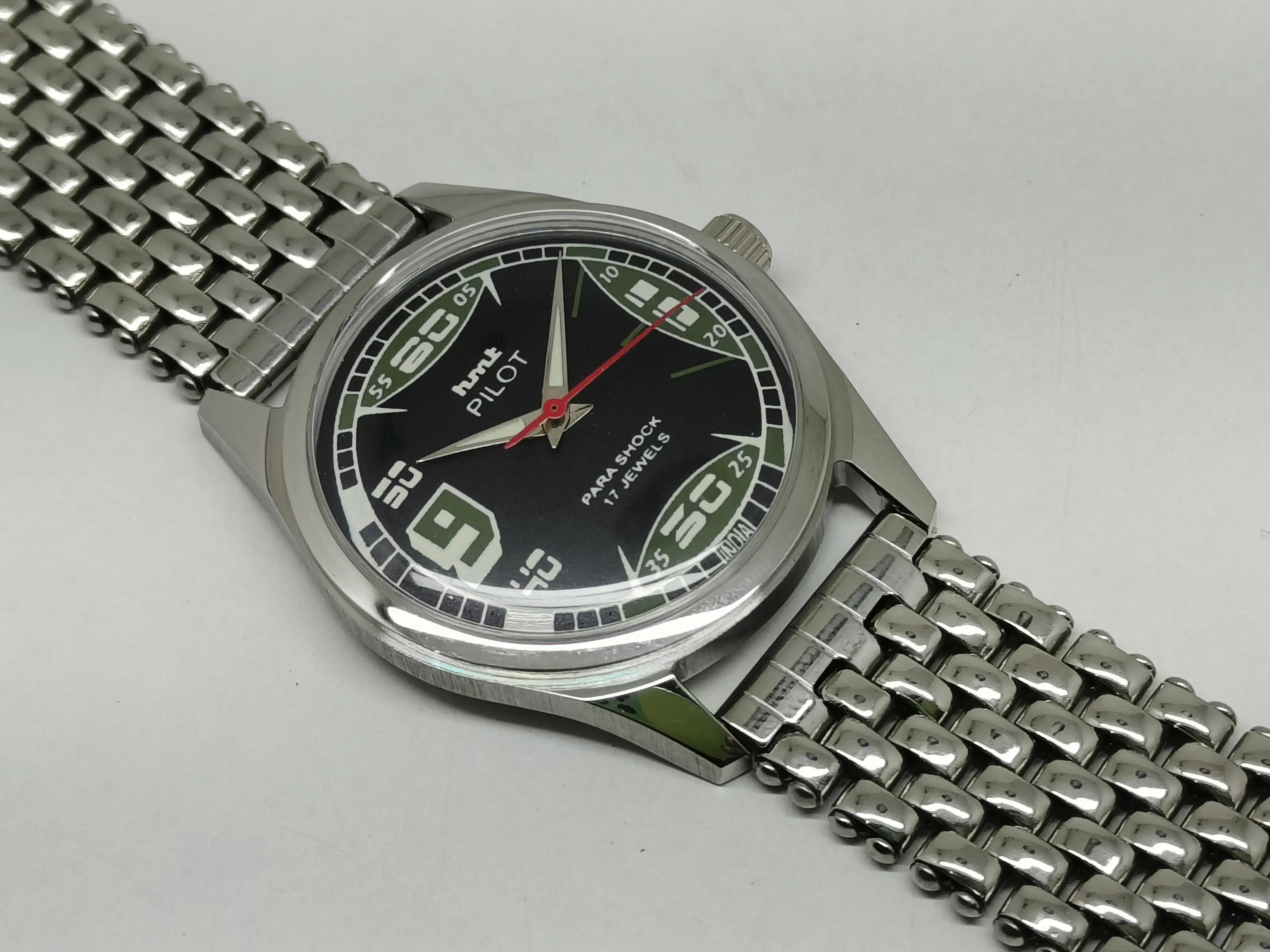 HMT Mechanical Vintage Watch – Refurbished Classic | Original Hand-Winding Timepiece National Watches