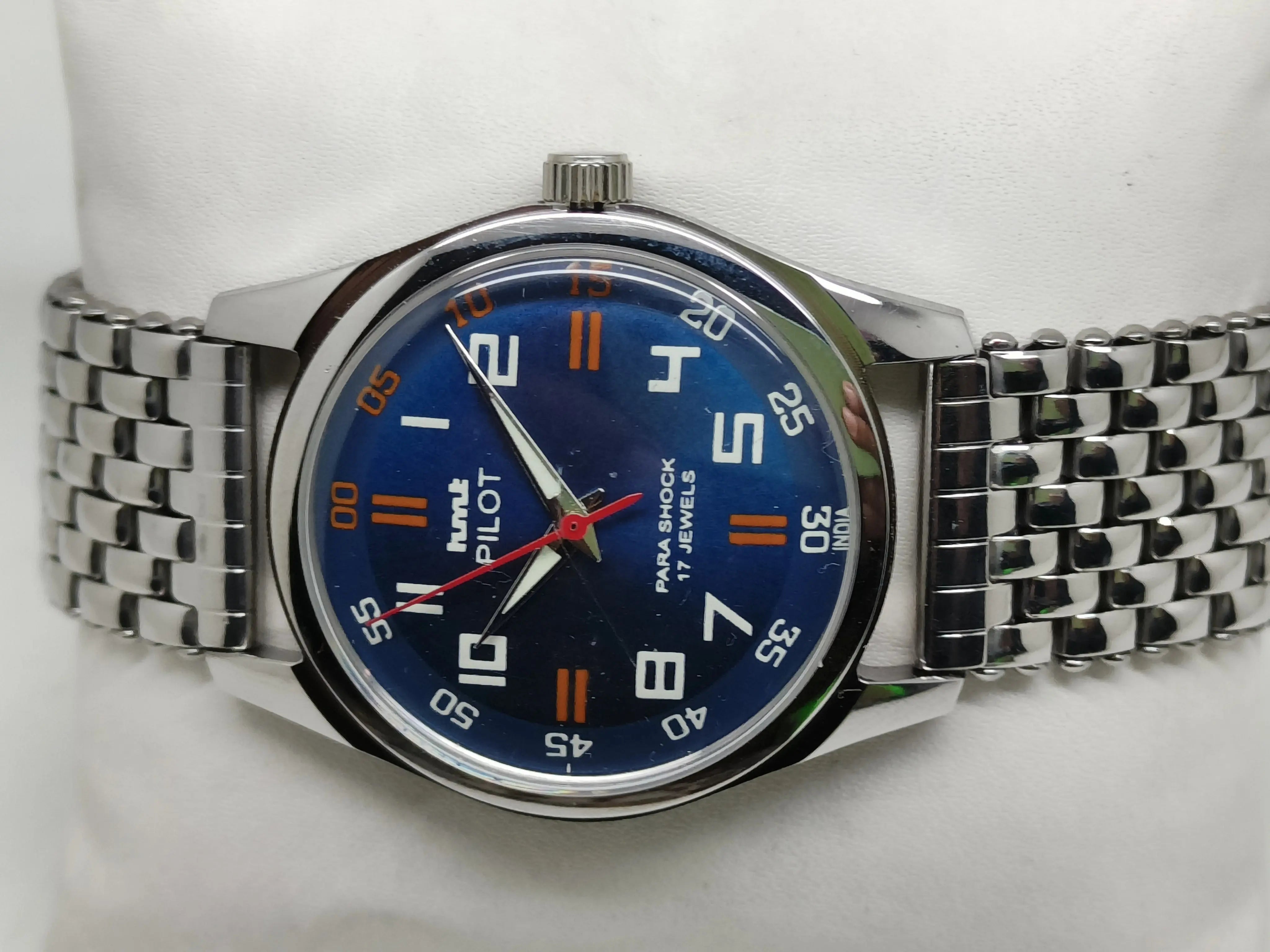 HMT Mechanical Vintage Watch – Refurbished Classic | Original Hand-Winding Timepiece National Watches