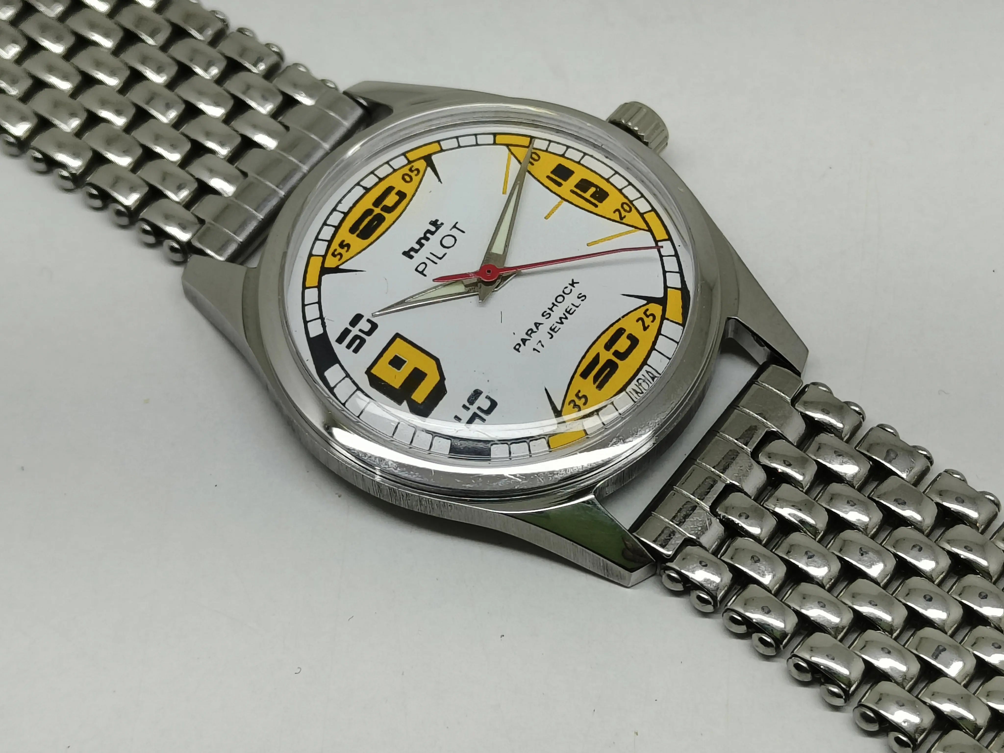 HMT Mechanical Vintage Watch – Refurbished Classic | Original Hand-Winding Timepiece National Watches