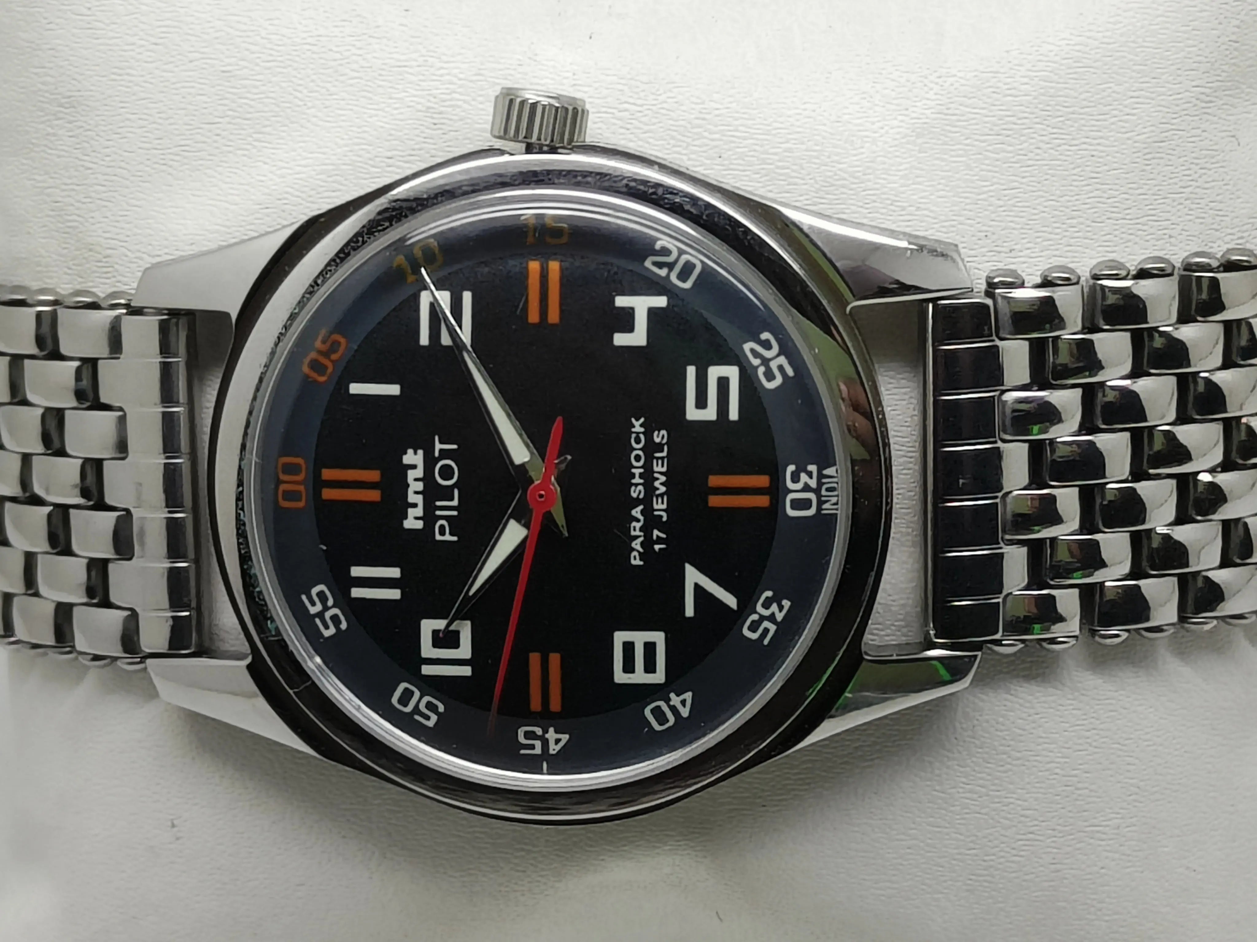 HMT Mechanical Vintage Watch – Refurbished Classic | Original Hand-Winding Timepiece National Watches