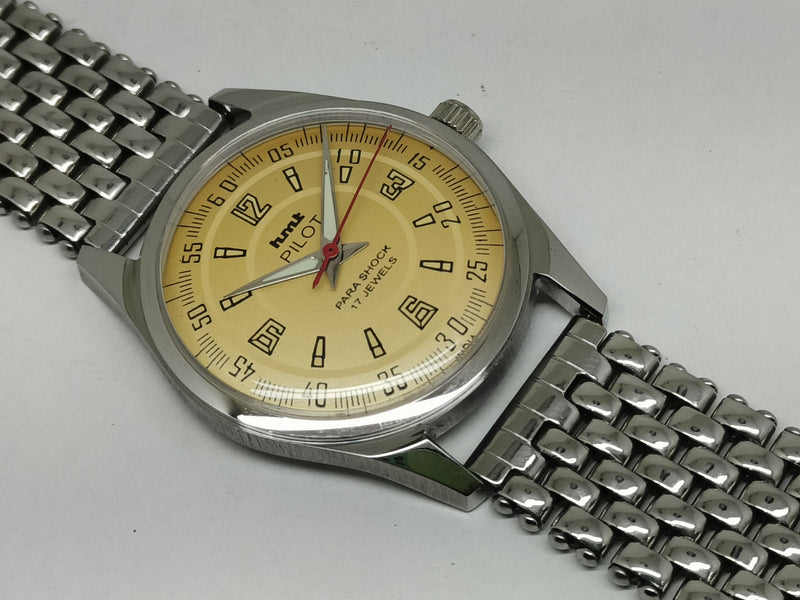 HMT Mechanical Vintage Watch – Refurbished Classic | Original Hand-Winding Timepiece