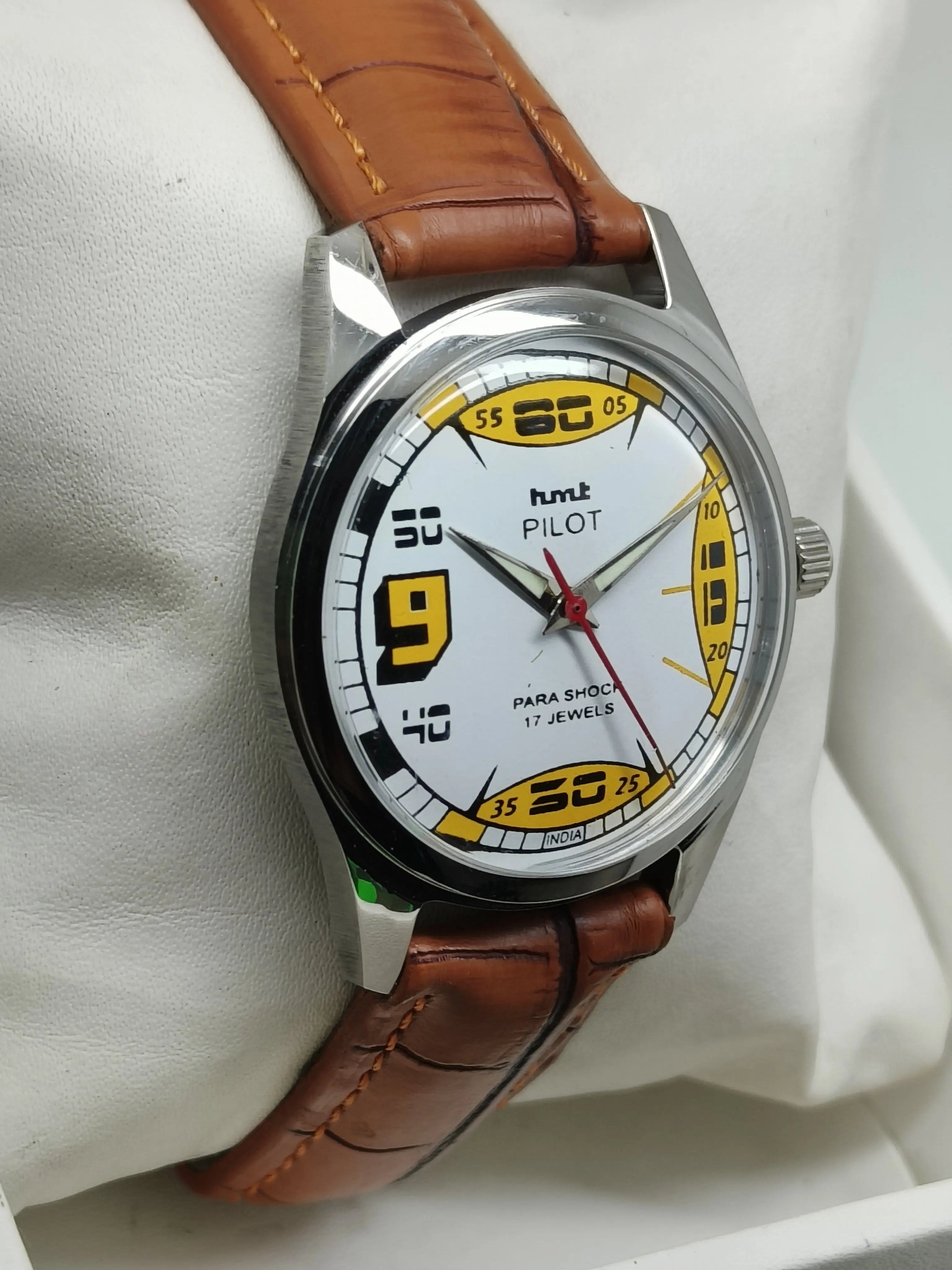 HMT Mechanical Vintage Watch – Refurbished Classic | Original Hand-Winding Timepiece National Watches