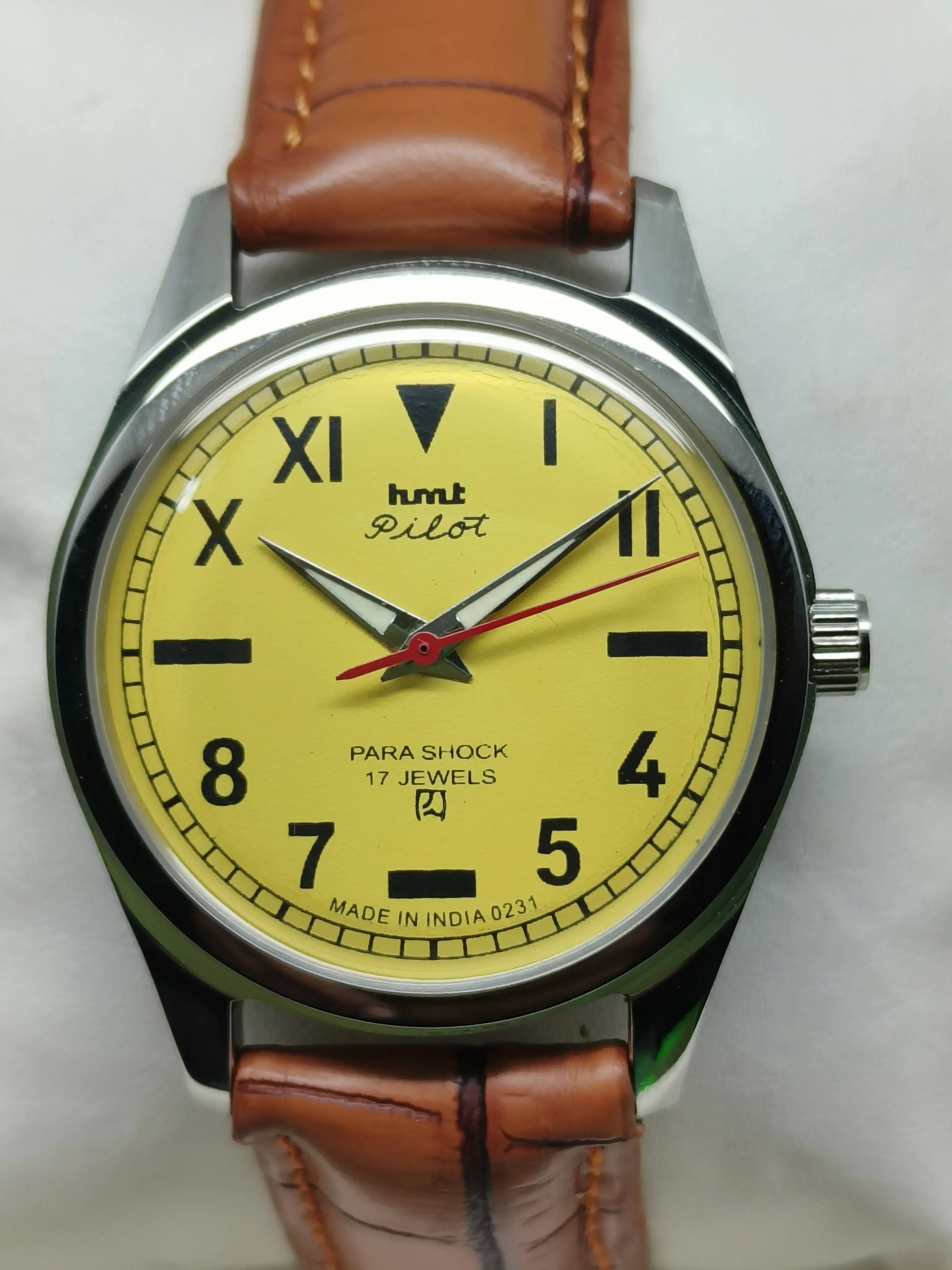 HMT Mechanical Vintage Watch – Refurbished Classic | Original Hand-Winding Timepiece National Watches