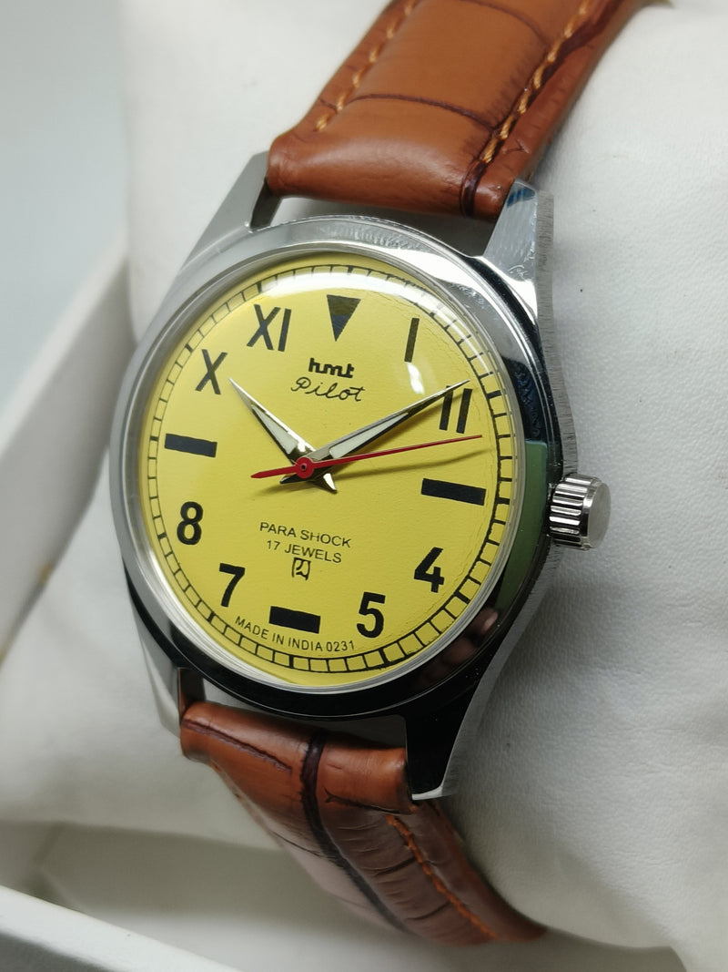 HMT Mechanical Vintage Watch – Refurbished Classic | Original Hand-Winding Timepiece
