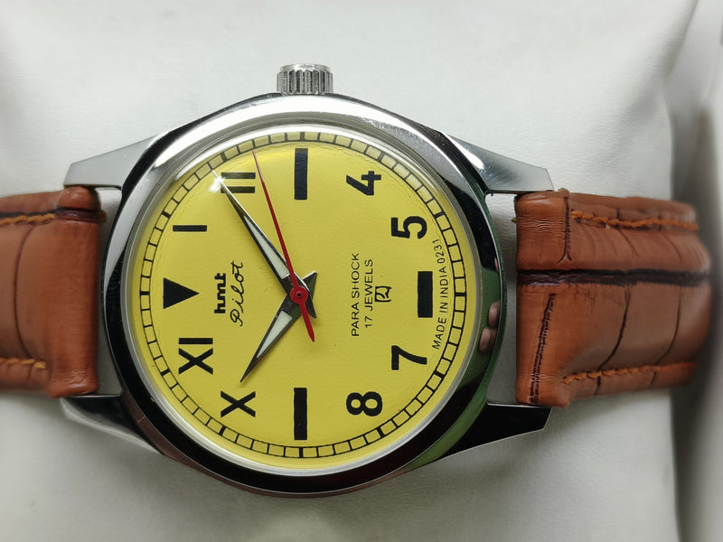 HMT Mechanical Vintage Watch – Refurbished Classic | Original Hand-Winding Timepiece