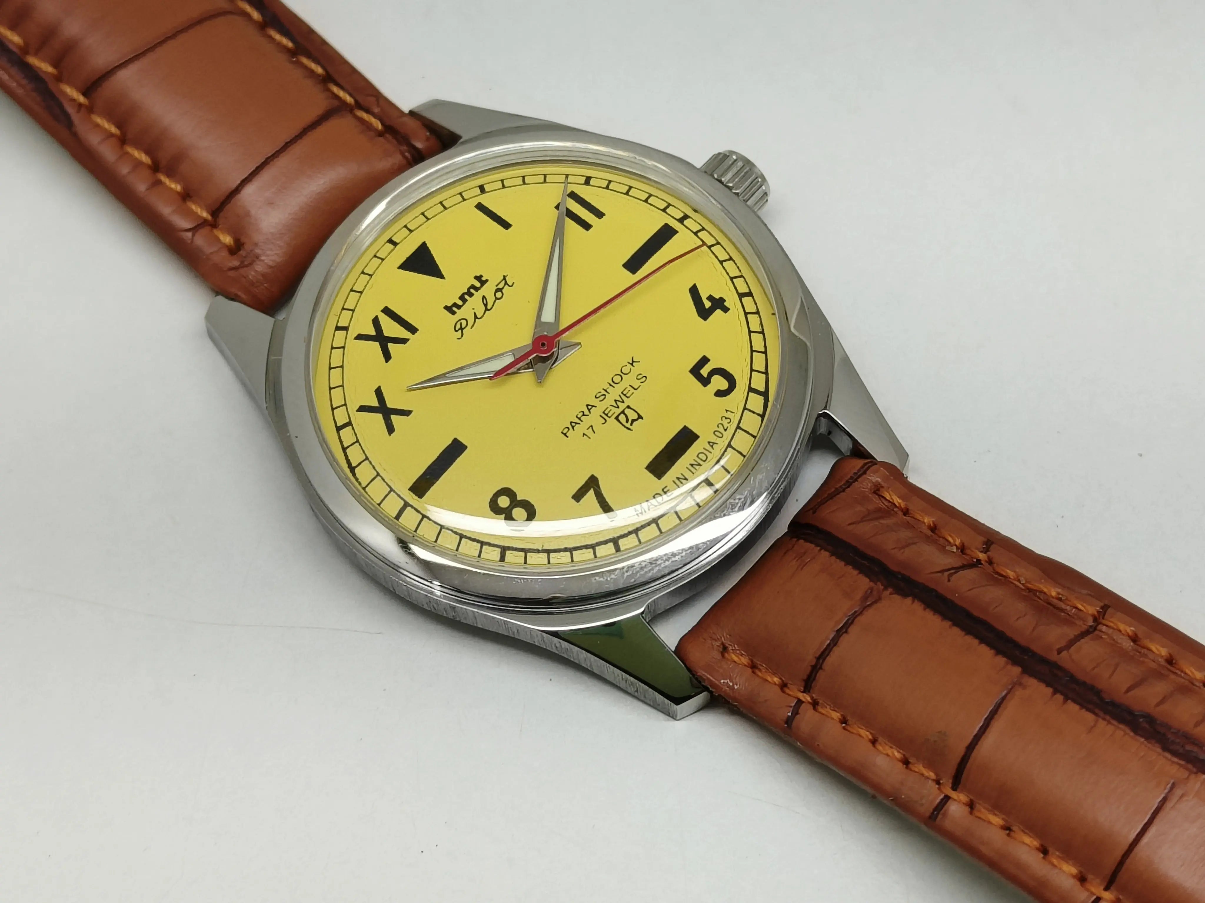 HMT Mechanical Vintage Watch – Refurbished Classic | Original Hand-Winding Timepiece National Watches
