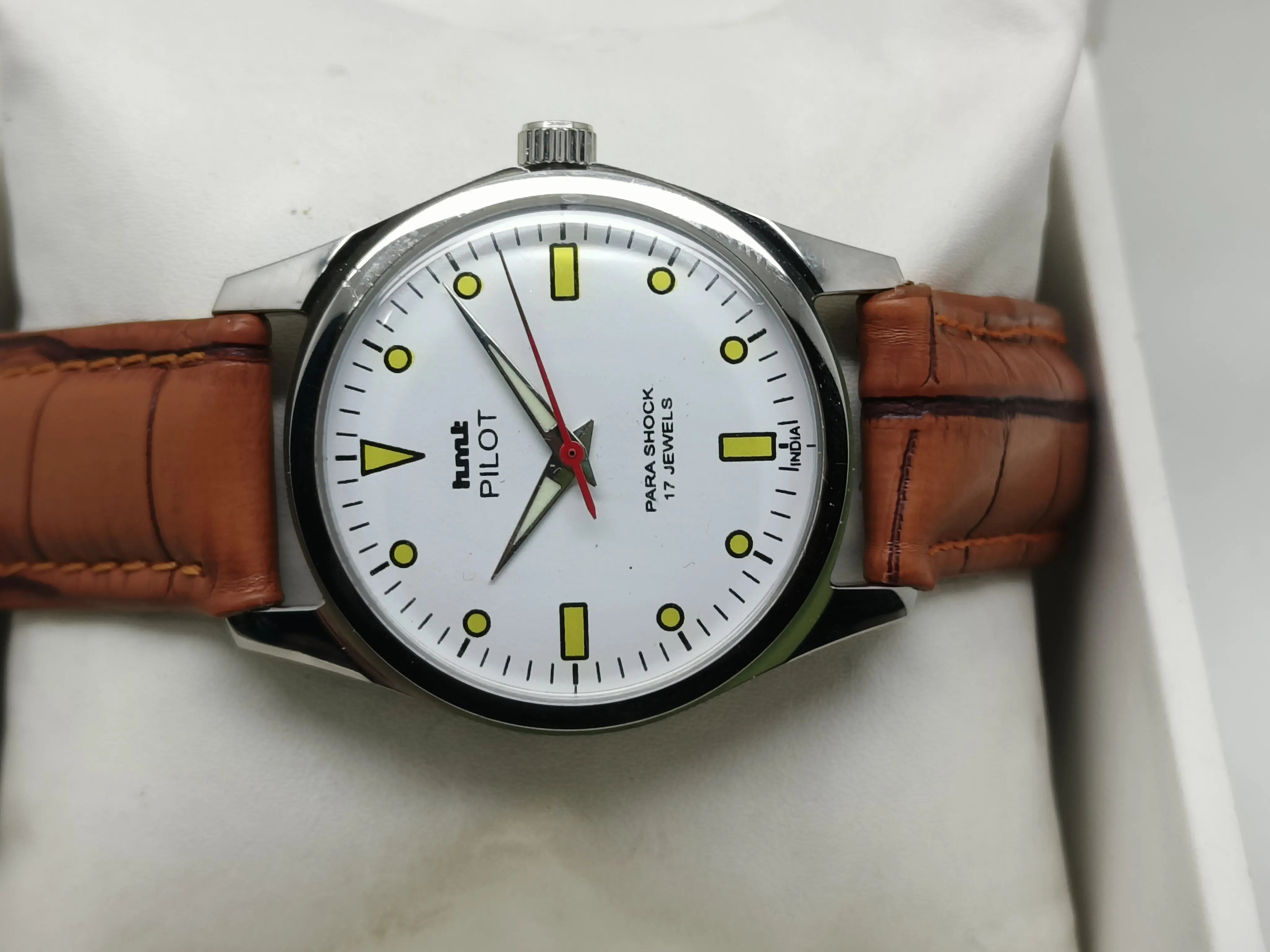 HMT Mechanical Vintage Watch – Refurbished Classic | Original Hand-Winding Timepiece National Watches