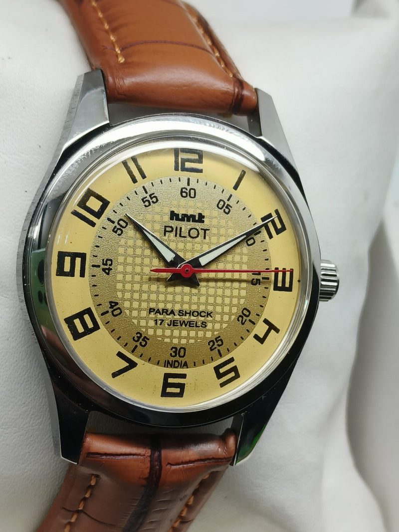 HMT Mechanical Vintage Watch – Refurbished Classic | Original Hand-Winding Timepiece