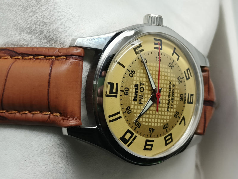 HMT Mechanical Vintage Watch – Refurbished Classic | Original Hand-Winding Timepiece
