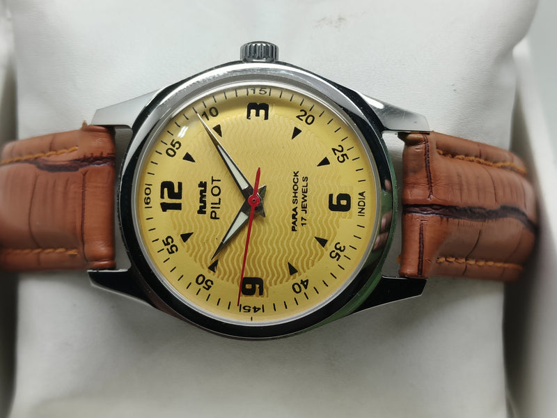 HMT Mechanical Vintage Watch – Refurbished Classic | Original Hand-Winding Timepiece