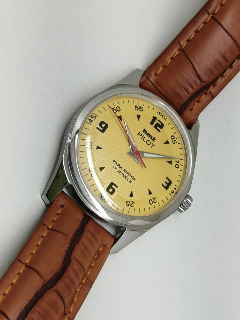 HMT Mechanical Vintage Watch – Refurbished Classic | Original Hand-Winding Timepiece