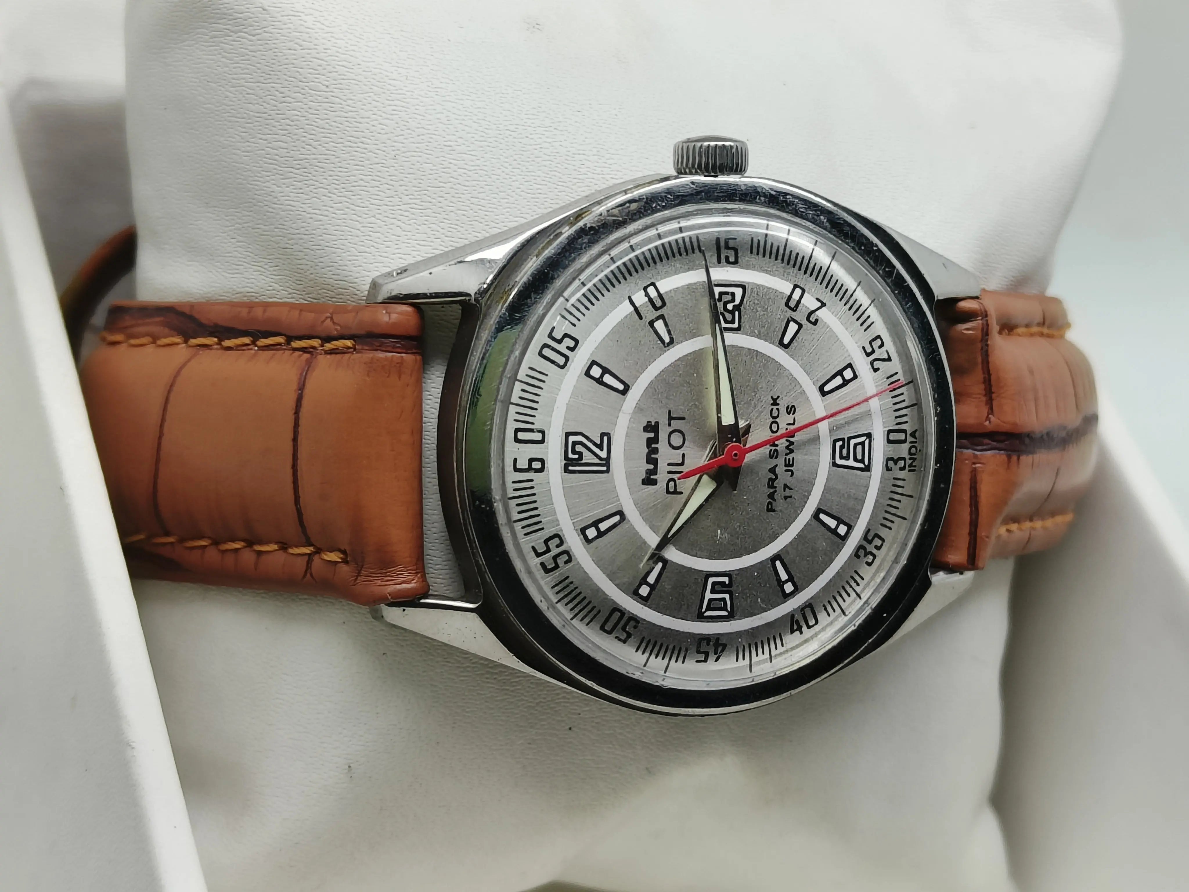 HMT Mechanical Vintage Watch – Refurbished Classic | Original Hand-Winding Timepiece National Watches