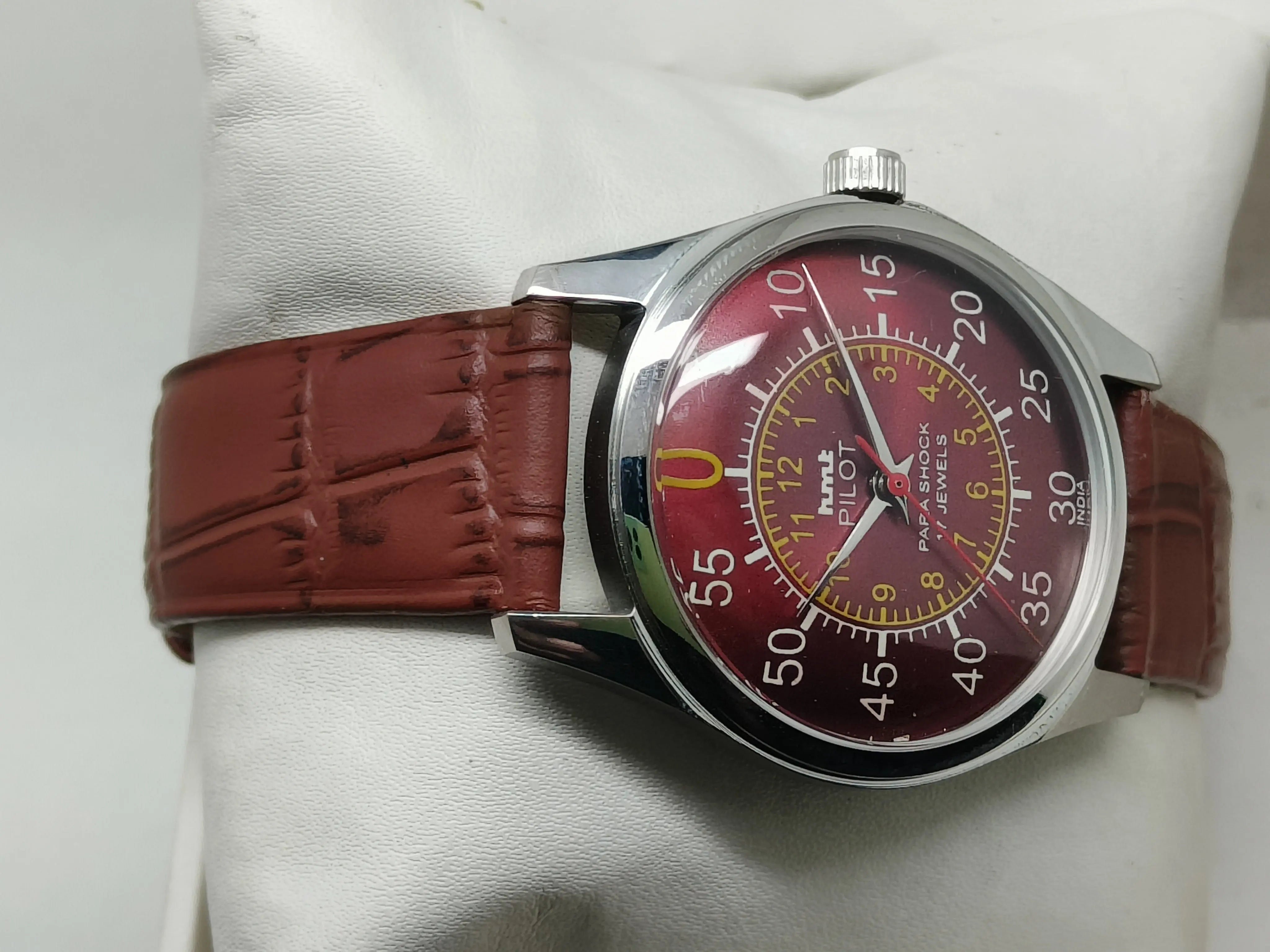 HMT Mechanical Vintage Watch – Refurbished Classic | Original Hand-Winding Timepiece National Watches