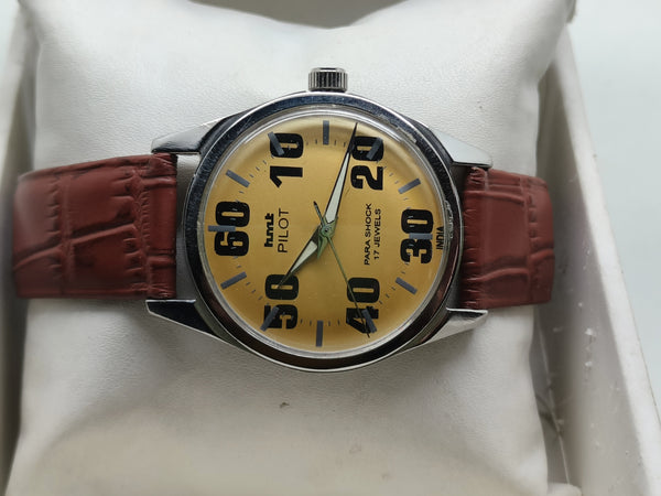 HMT Mechanical Vintage Watch – Refurbished Classic | Original Hand-Winding Timepiece