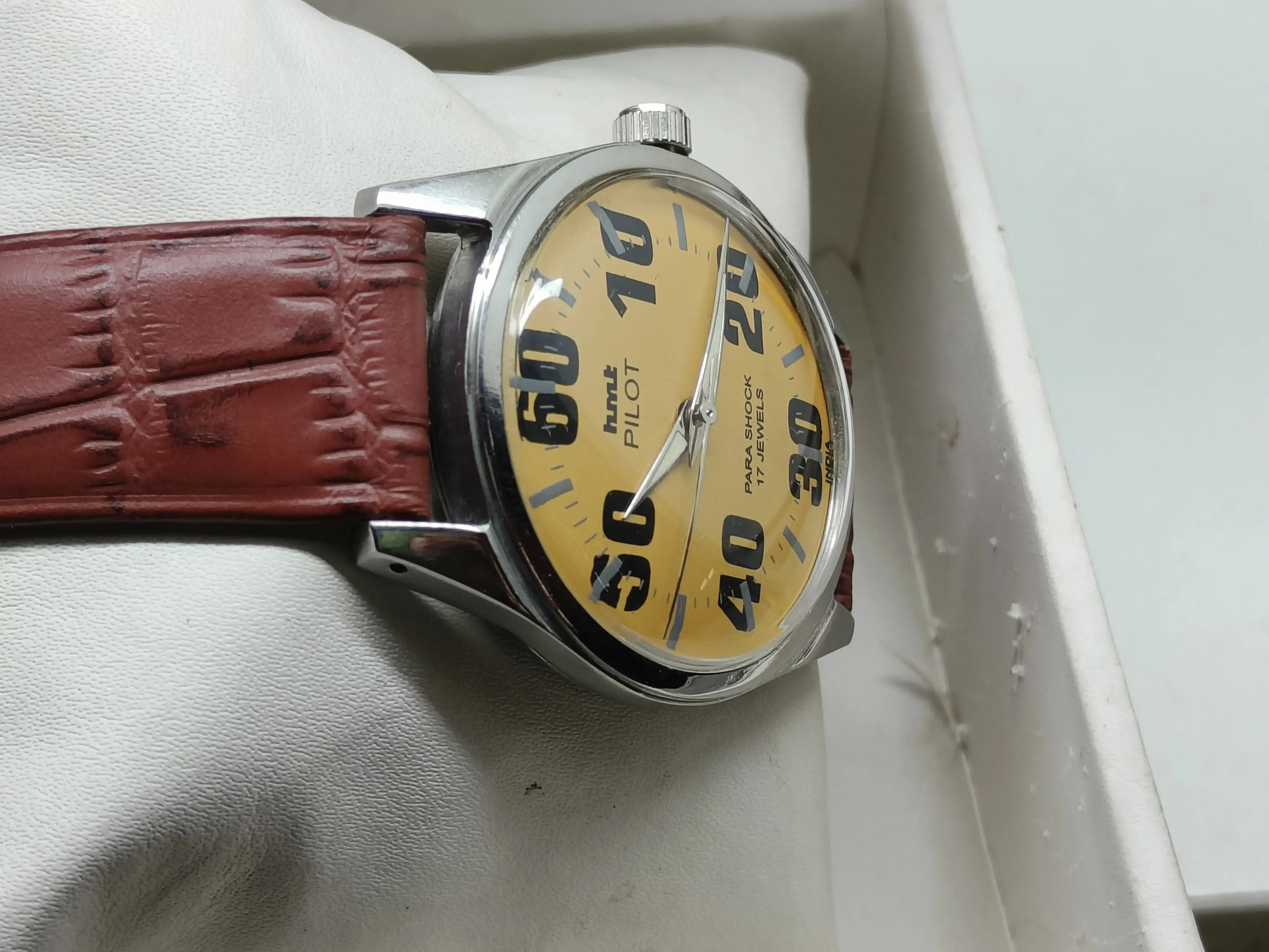 HMT Mechanical Vintage Watch – Refurbished Classic | Original Hand-Winding Timepiece National Watches