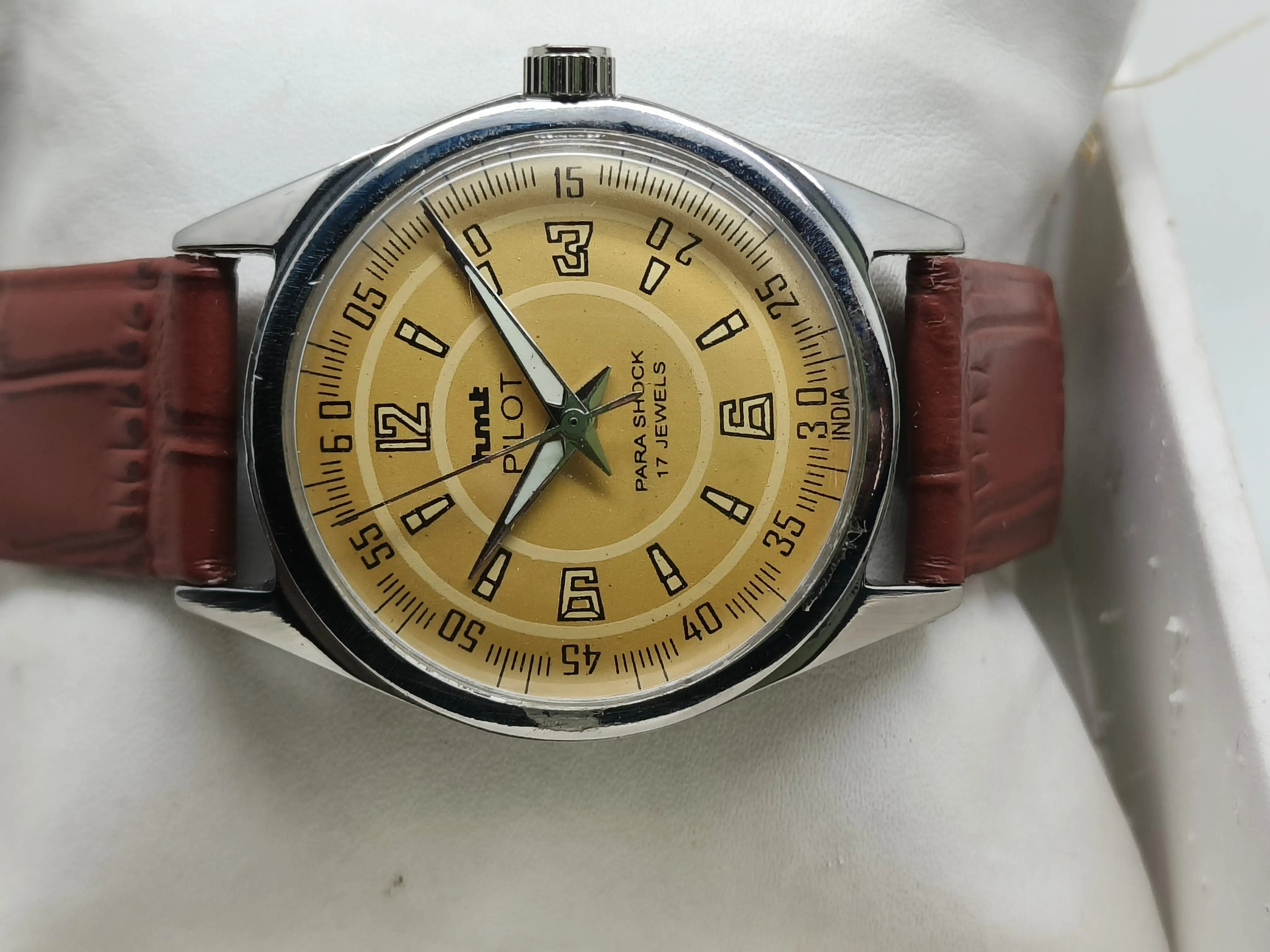 HMT Mechanical Vintage Watch – Refurbished Classic | Original Hand-Winding Timepiece National Watches