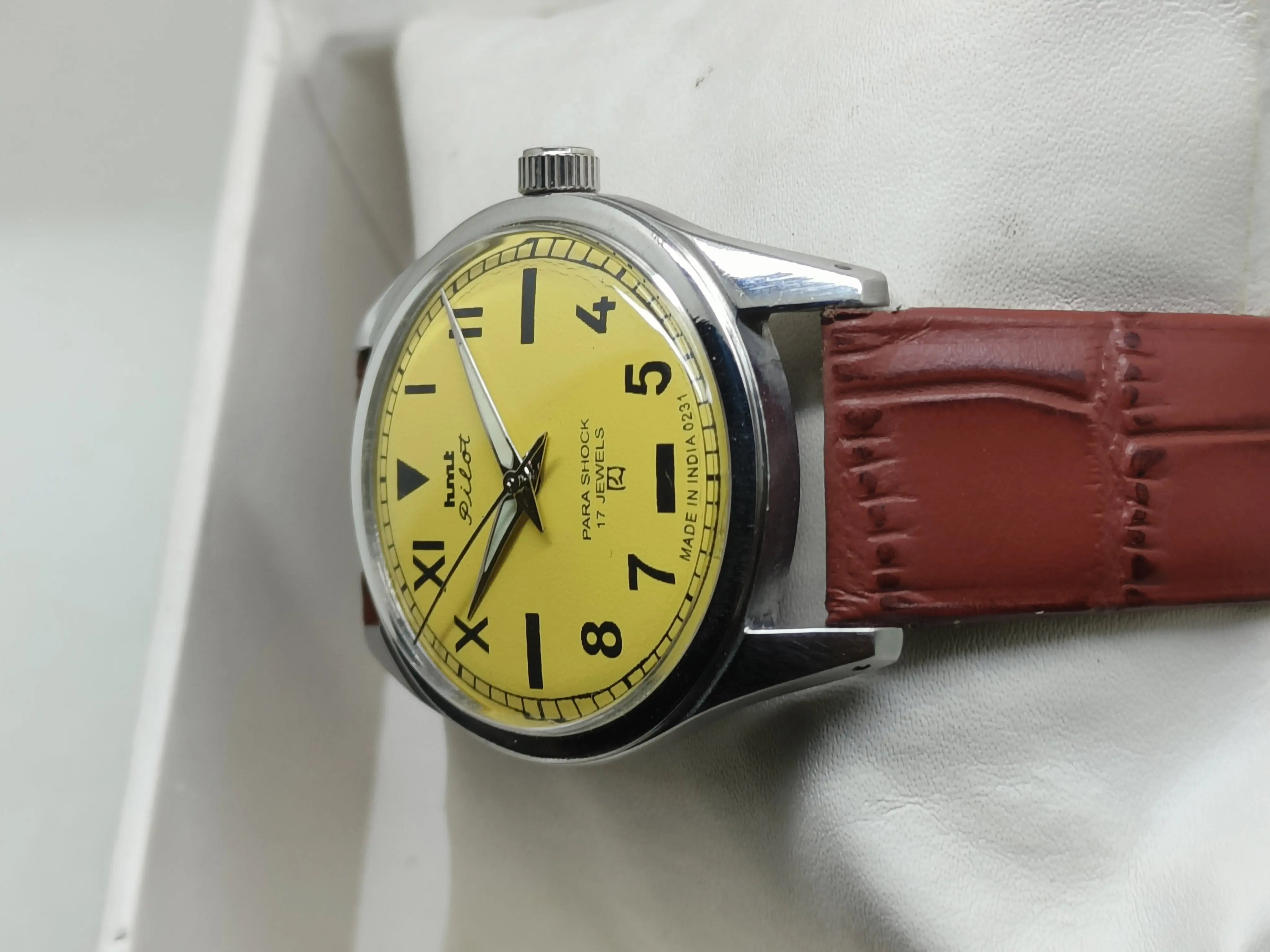 HMT Mechanical Vintage Watch – Refurbished Classic | Original Hand-Winding Timepiece National Watches