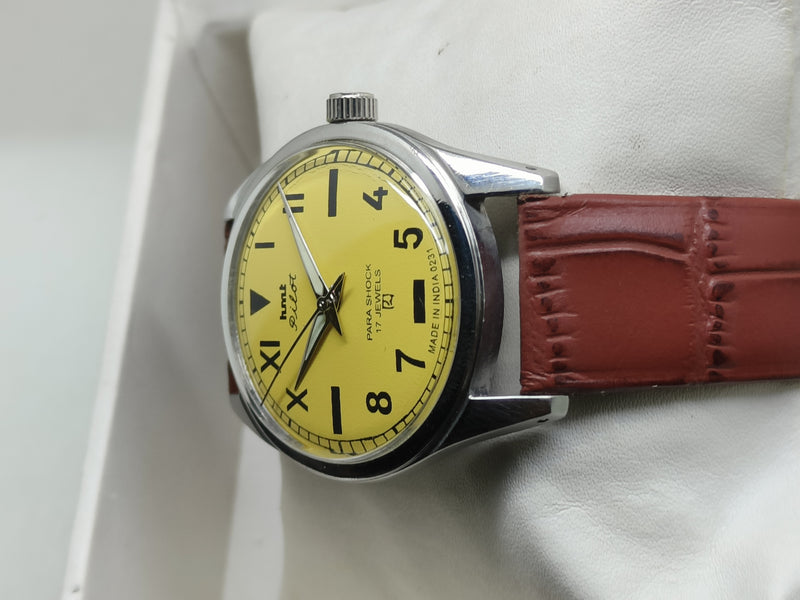 HMT Mechanical Vintage Watch – Refurbished Classic | Original Hand-Winding Timepiece