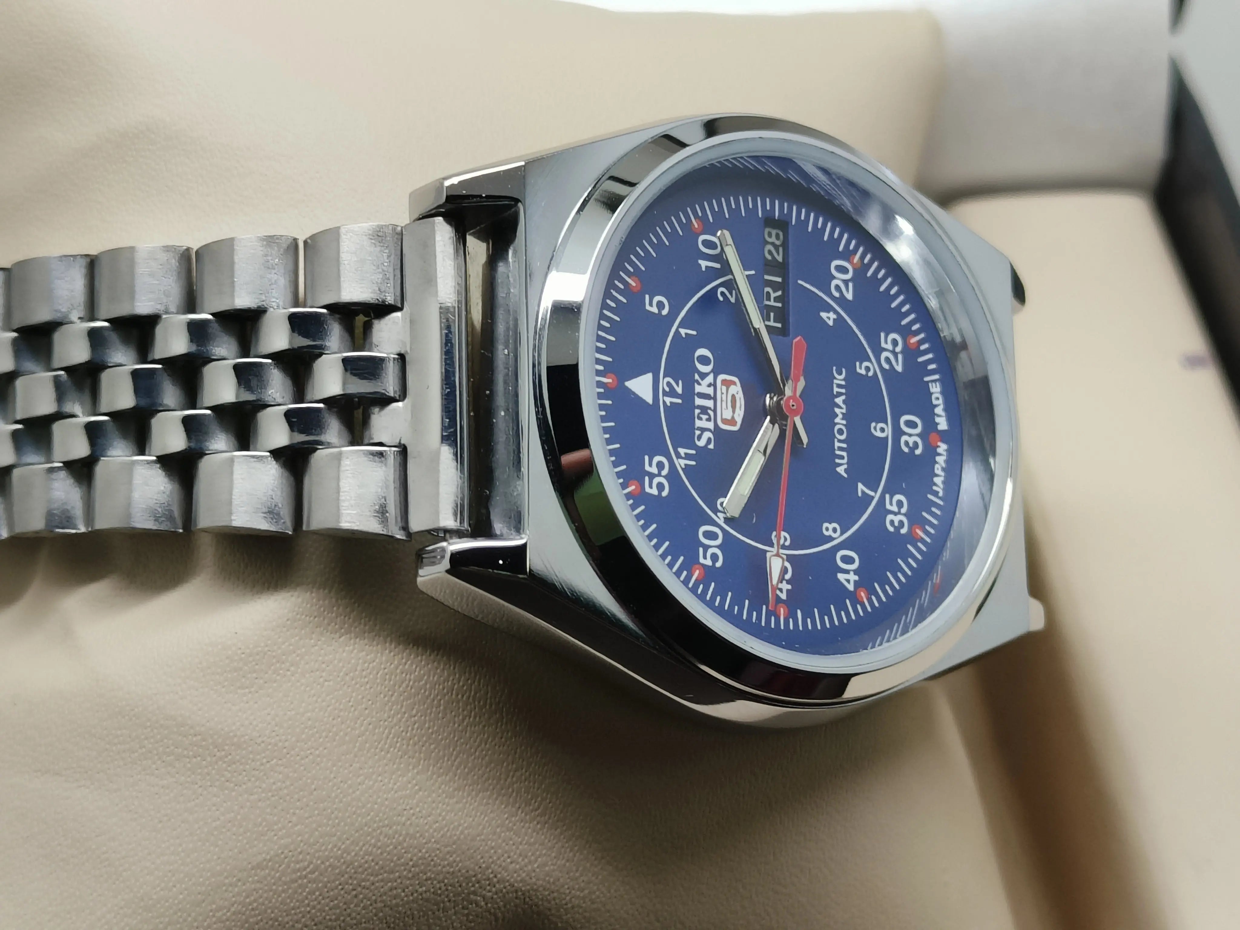 Japanese Seiko 5 Vintage – Refurbished Original Movement National Watches