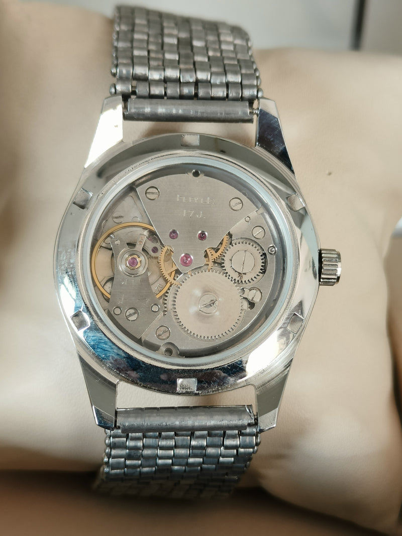 HMT Mechanical Vintage Watch – Refurbished Classic | Original Hand-Winding Timepiece