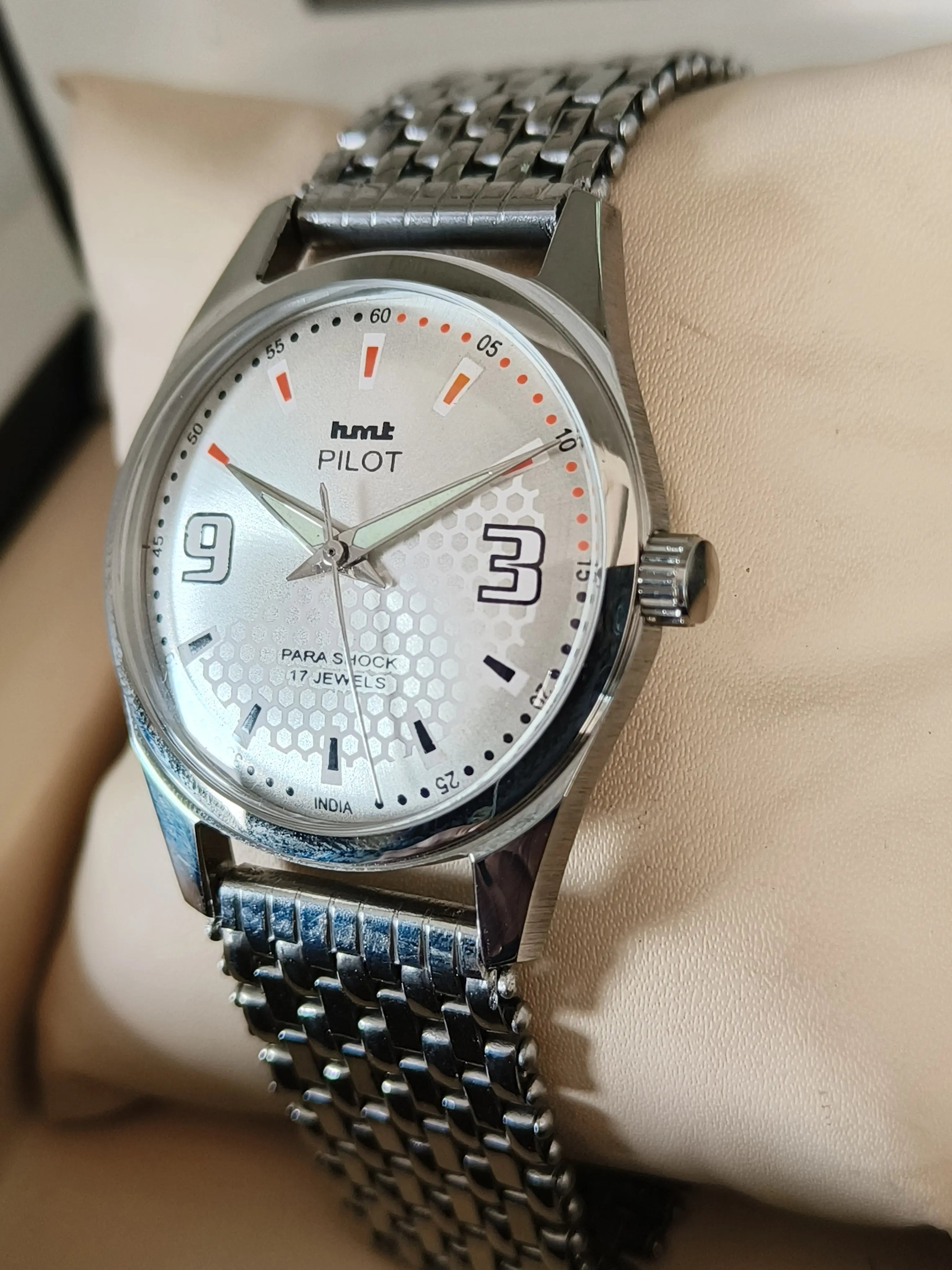 HMT Mechanical Vintage Watch – Refurbished Classic | Original Hand-Winding Timepiece National Watches