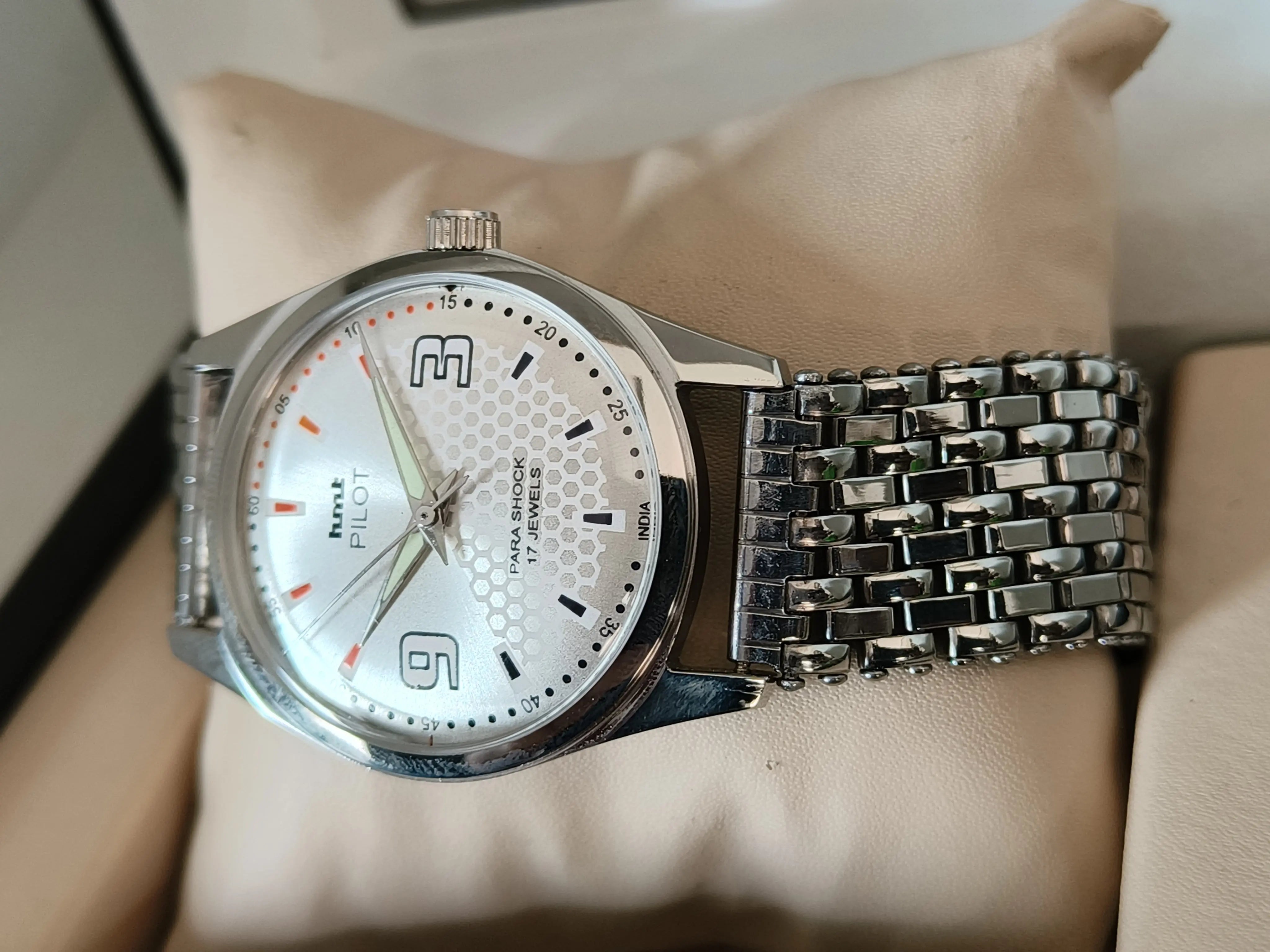 HMT Mechanical Vintage Watch – Refurbished Classic | Original Hand-Winding Timepiece National Watches