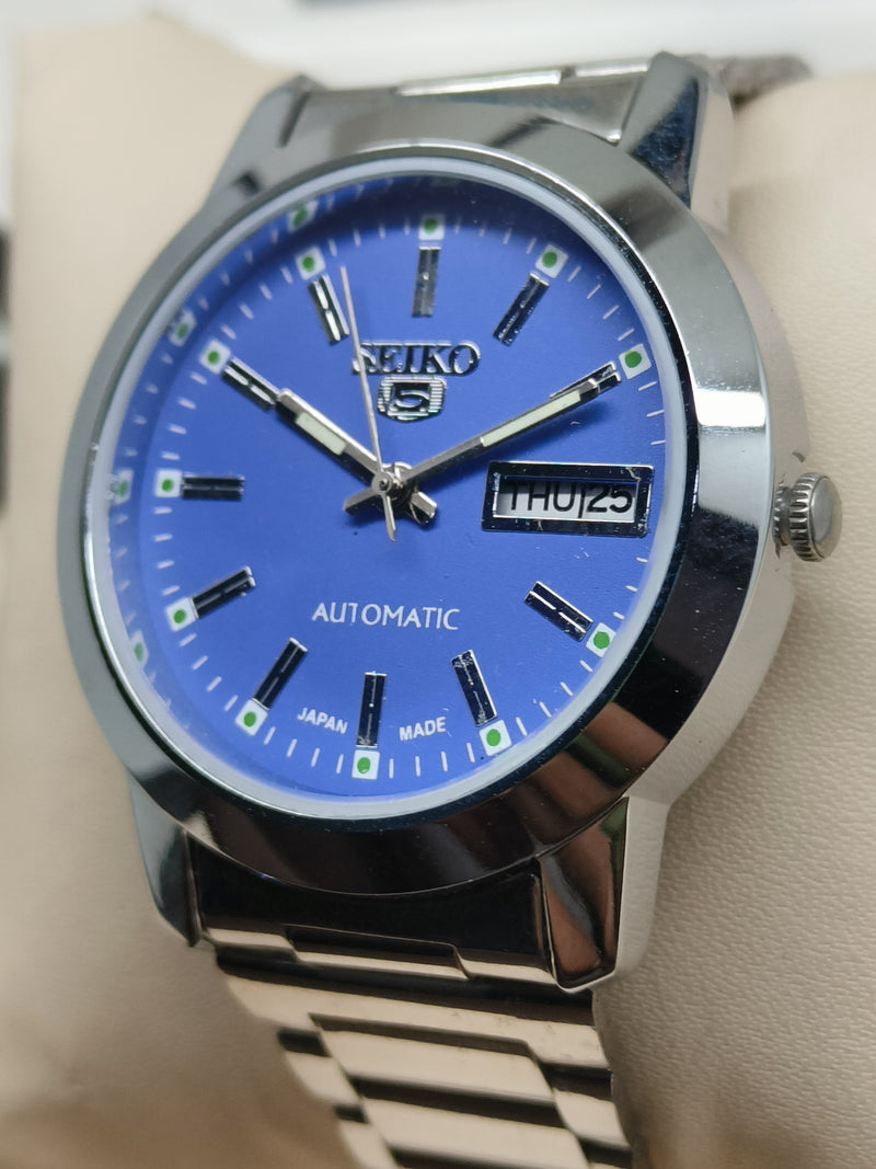 Seiko 5 Vintage Green Dial – Fully Refurbished Watch
