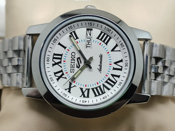 Seiko 5 Vintage Explorer Style – Refurbished Automatic