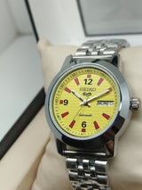 Seiko 5 Vintage Orange Dial – Restored Statement Watch