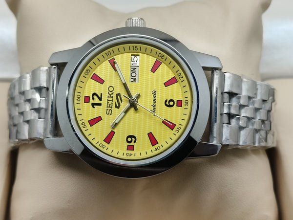 Seiko 5 Vintage Orange Dial – Restored Statement Watch