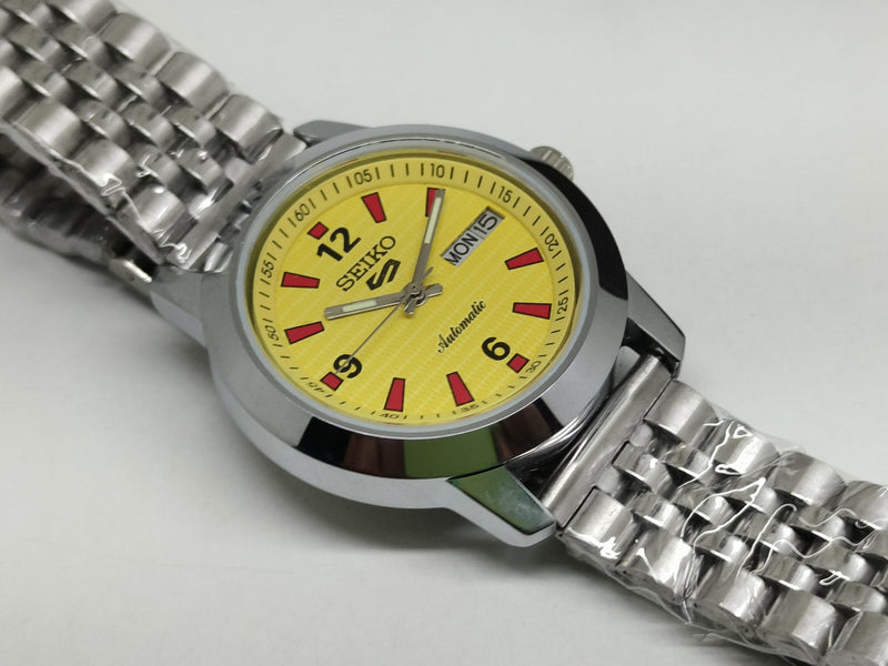 Seiko 5 Vintage Orange Dial – Restored Statement Watch