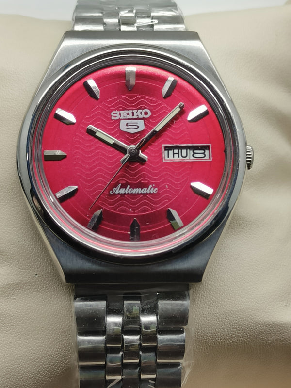 Seiko 5 Vintage Sunburst Dial – Fully Refurbished
