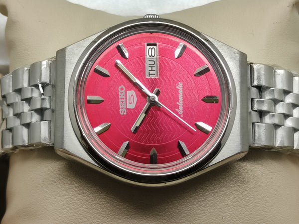 Seiko 5 Vintage Sunburst Dial – Fully Refurbished