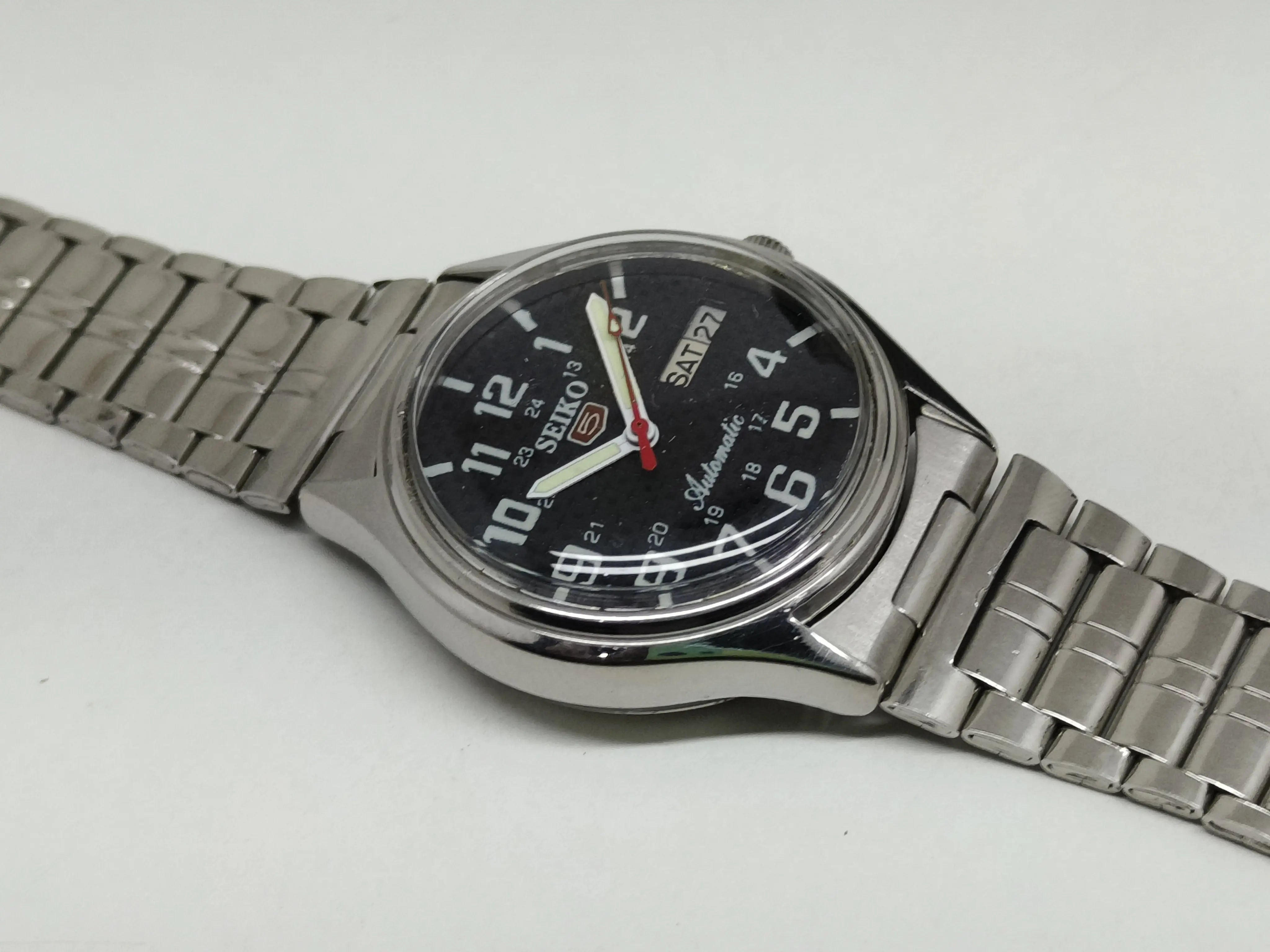 Seiko 5 Vintage Dual Tone – Refurbished Elegant Watch National Watches