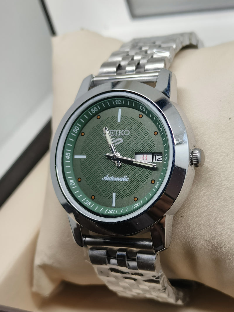 Seiko 5 Vintage Orange Dial – Restored Statement Watch