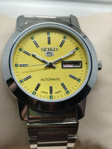 Seiko 5 Vintage Sunburst Dial – Fully Refurbished