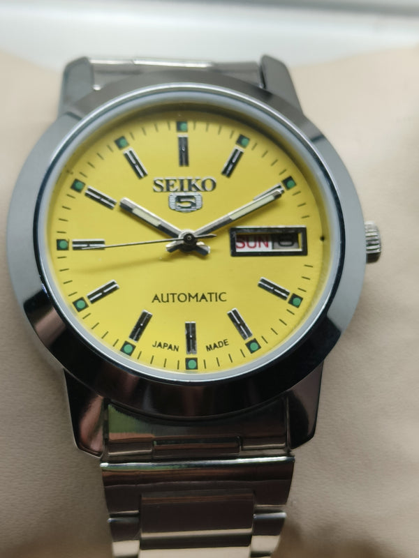 Seiko 5 Vintage Sunburst Dial – Fully Refurbished