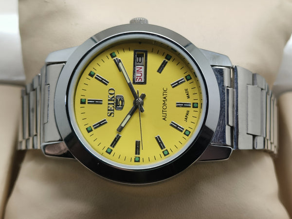 Seiko 5 Vintage Sunburst Dial – Fully Refurbished