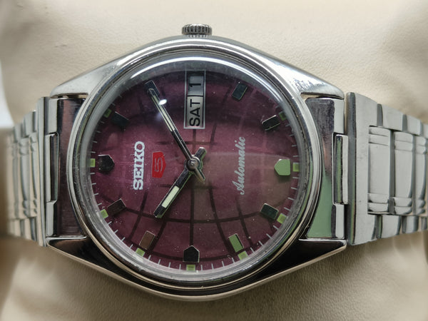 Seiko 5 Vintage Painted Dial – Refurbished Authentic Look