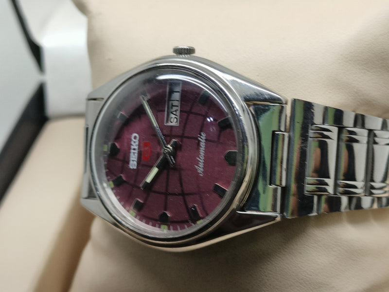 Seiko 5 Vintage Painted Dial – Refurbished Authentic Look