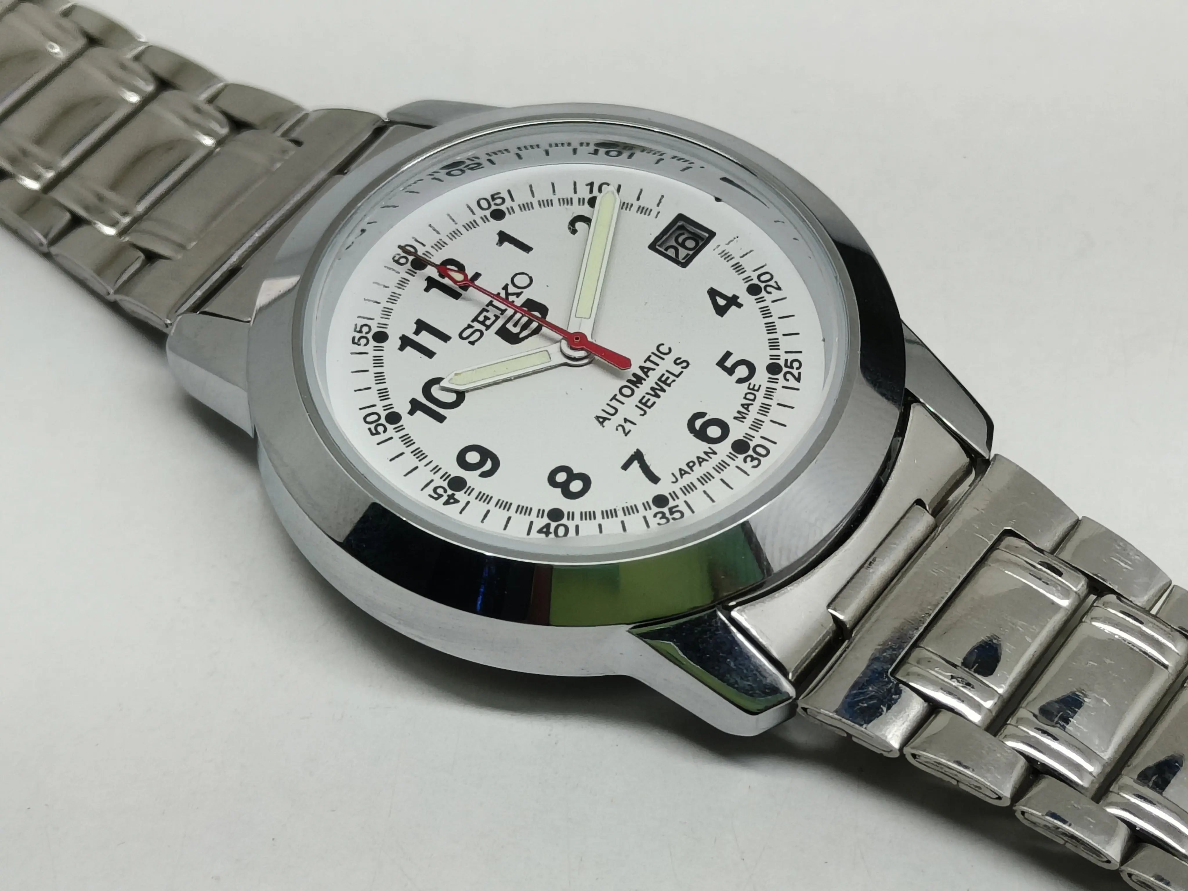 Seiko 5 Vintage Applied Indices – Restored Detailing National Watches