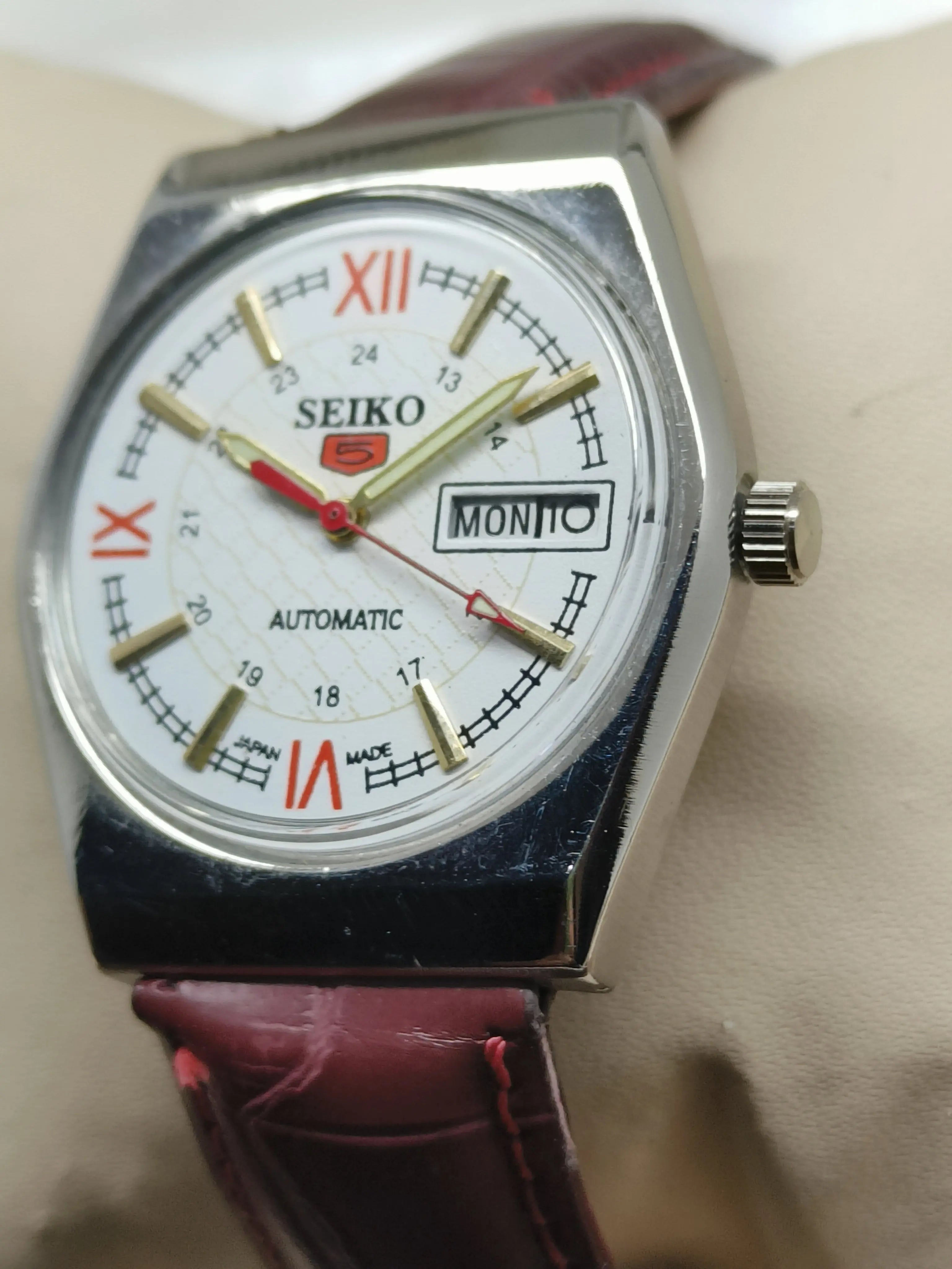 Seiko 5 Vintage Automatic – Unisex Classic National Watches
