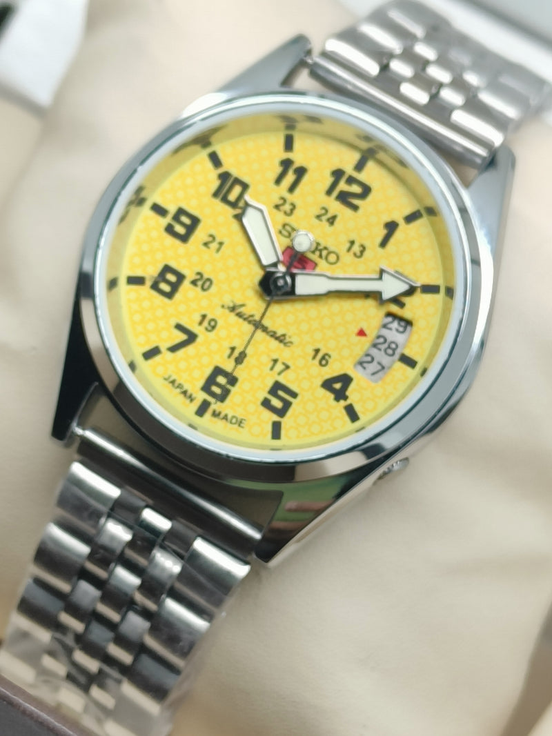 Seiko 5 Vintage Automatic – Full Lume Hands