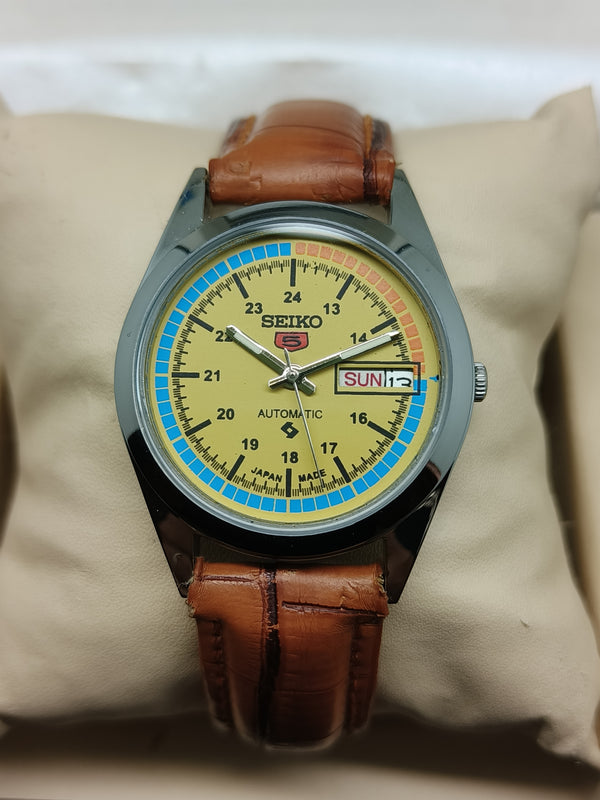 Seiko 5 Vintage Automatic – Premium Finish, Sharp Details