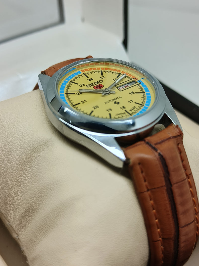 Seiko 5 Vintage Automatic – Premium Finish, Sharp Details