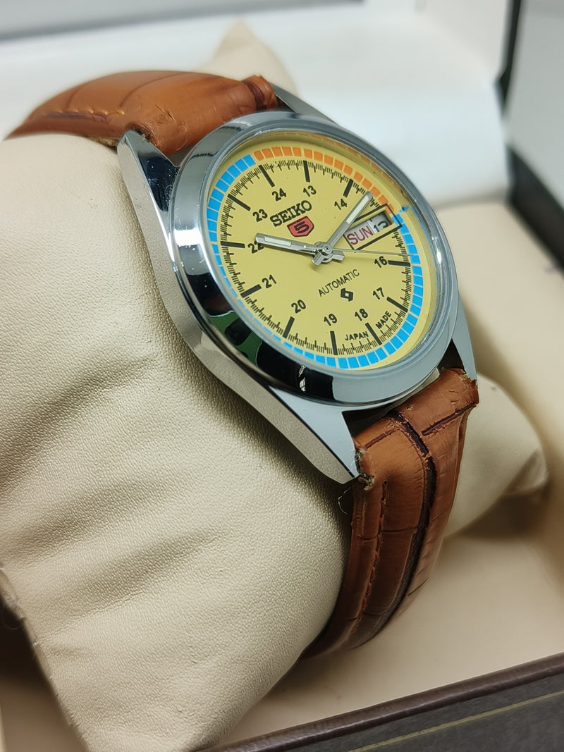 Seiko 5 Vintage Automatic – Premium Finish, Sharp Details