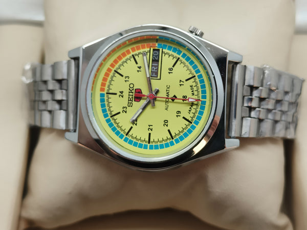 Seiko 5 Vintage Automatic – Transparent Crystal Domed Design