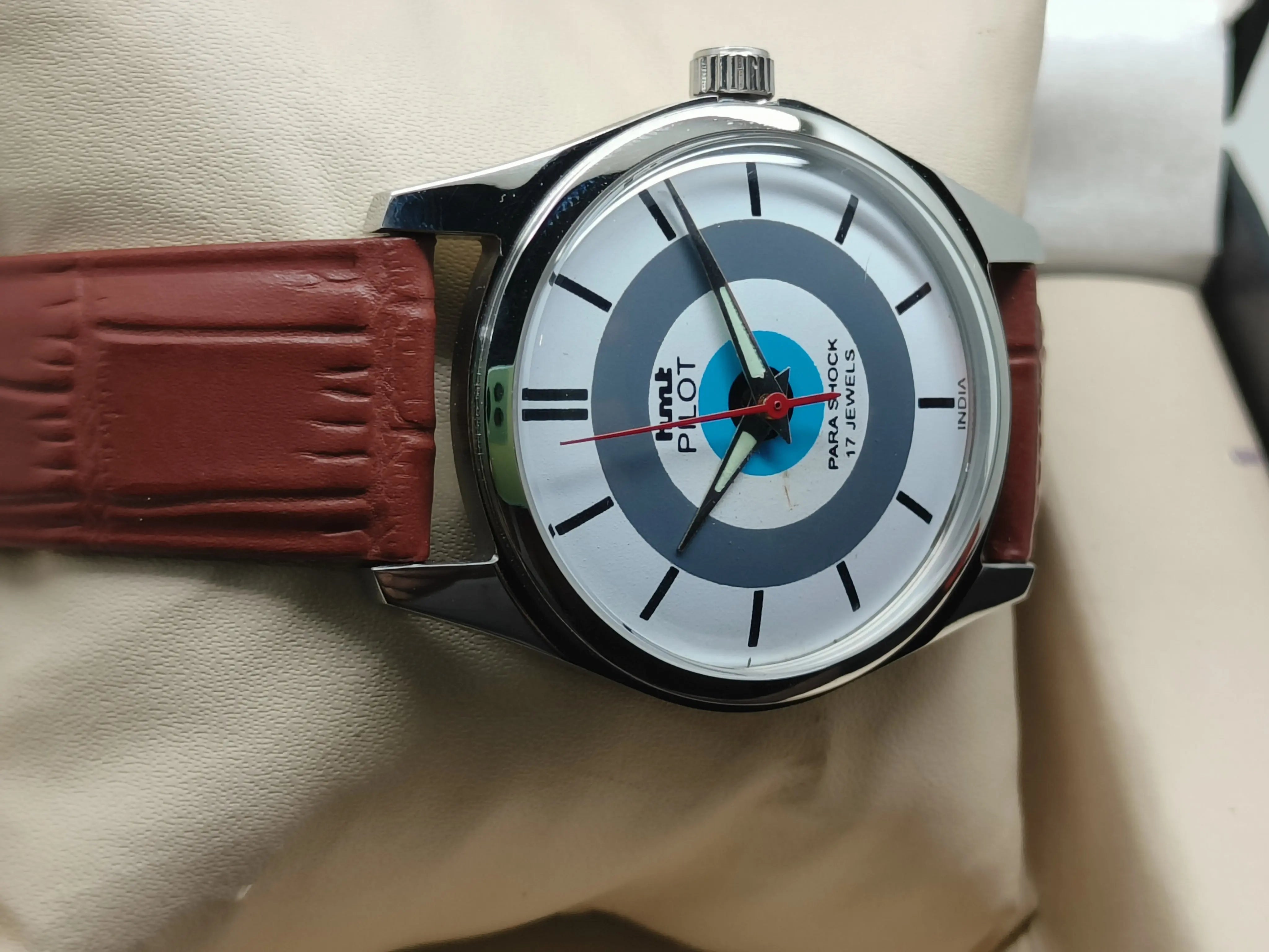 HMT Mechanical Vintage Watch – Refurbished Classic | Original Hand-Winding Timepiece National Watches