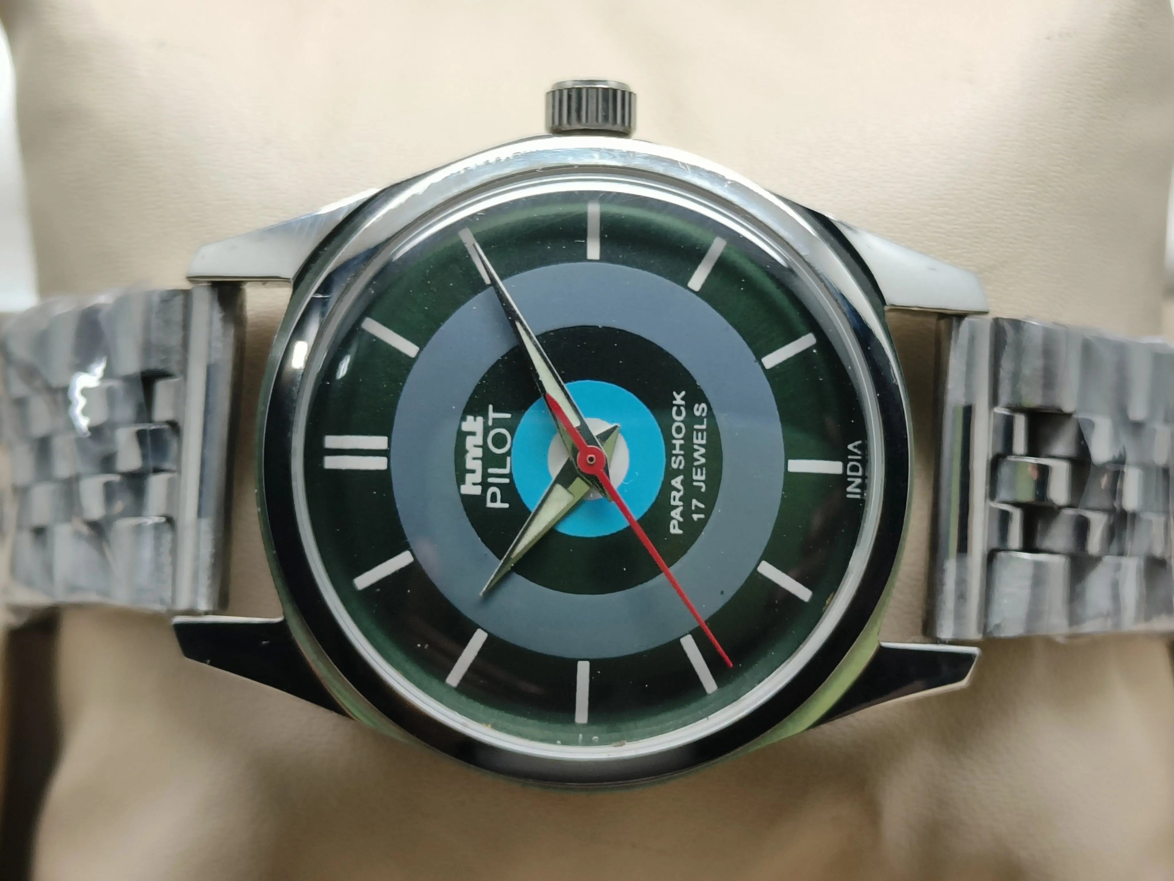 HMT Mechanical Vintage Watch – Refurbished Classic | Original Hand-Winding Timepiece National Watches