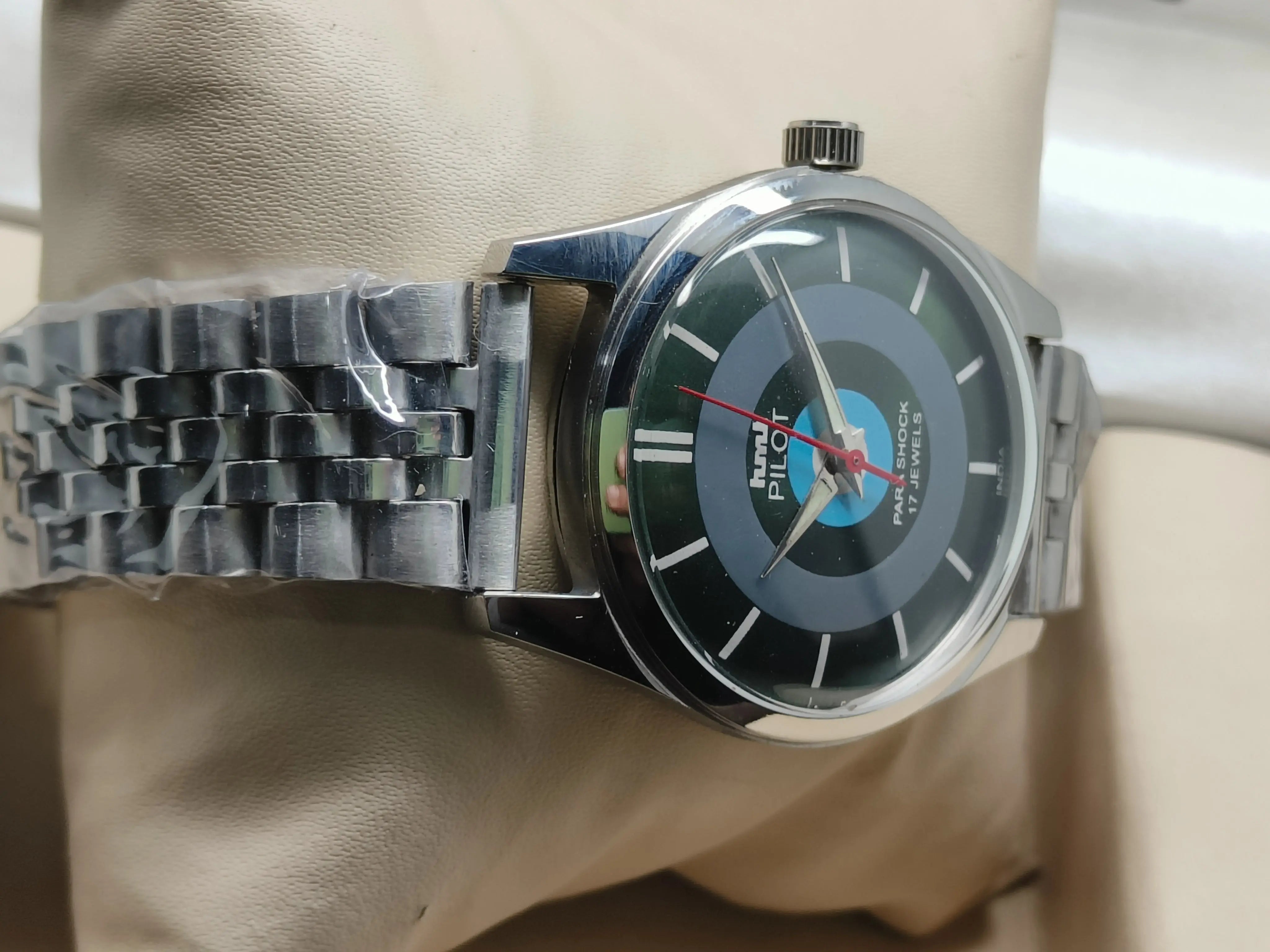 HMT Mechanical Vintage Watch – Refurbished Classic | Original Hand-Winding Timepiece National Watches